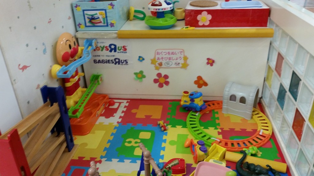 子供美容室のキッズスペース